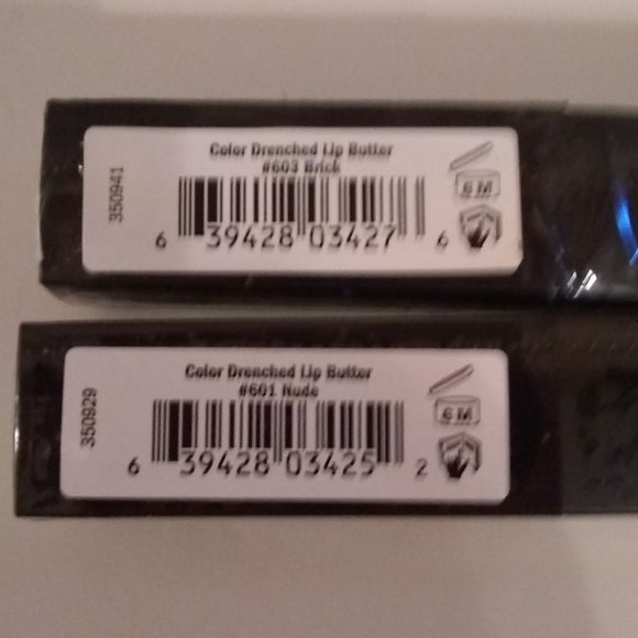 MUA SET OF 2 COLOR DRENCHED LIP BUTTER, NUDE & BRICK - Picture 3 of 3